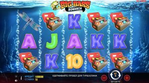 Big Bass Bonanza интерфейс слота